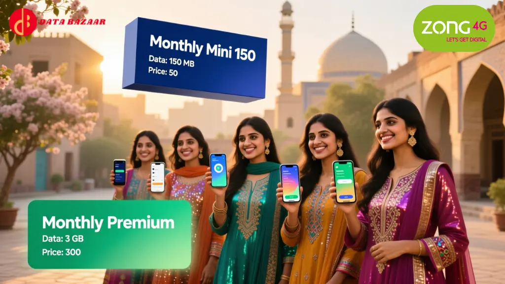 Comprehensive Guide to Zong Monthly Internet Packages 3 Light-User Bundles image