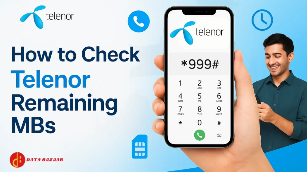 Telenor Minutes Check Code – How to Check Remaining Minutes 2 How to Check Telenor Remaining Mbs image