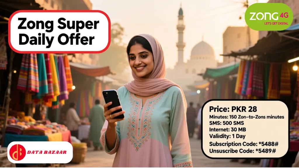 Zong Daily Call Packages: Affordable and Convenient Connectivity 2 Zong Super Daily Offer image